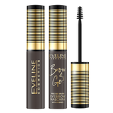 Eveline Cosmetics Brow & Go, maskara do brwi, 02 Dark, 6 ml - miniaturka zdjęcia produktu