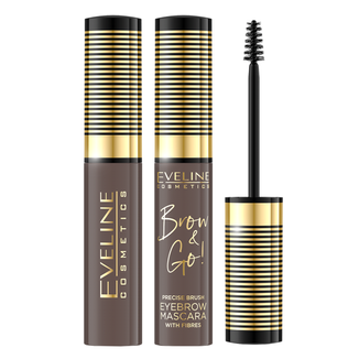 Eveline Cosmetics Brow & Go, maskara do brwi, 01 Light, 6 ml - zdjęcie produktu