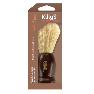 KillyS For Men, pędzel do golenia z włosiem dzika, 1 sztuka - zdjęcie produktu