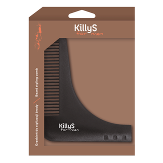 KillyS For Men, plastikowy grzebień do stylizacji brody - zdjęcie produktu