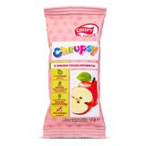 Crispy Natural Chrupsy, suszone kostki z jabłka z sokiem truskawkowym, 12 g - miniaturka zdjęcia produktu