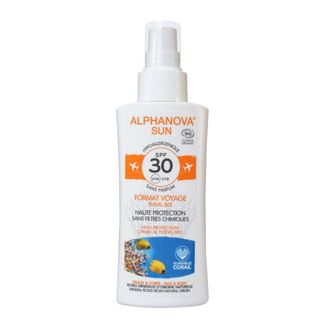 Alphanova Sun Bio, spray przeciwsłoneczny, SPF 30, 90 g - zdjęcie produktu