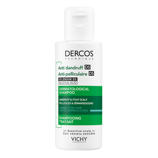 Vichy Dercos Anti Dandruff DS, szampon przeciwłupieżowy, włosy normalne i przetłuszczające się, 75 ml - zdjęcie produktu