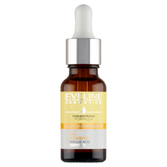 Eveline Cosmetics Skoncentrowana Formuła, serum rozświetlające, 15% witamina C, 18 ml KRÓTKA DATA - zdjęcie produktu