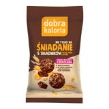 Dobra Kaloria Kulki Nie tylko na śniadanie, gorzka belgijska czekolada, 40 g - miniaturka zdjęcia produktu
