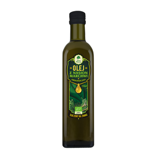 Dary Natury Olej z nasion marchwi ekologiczny, tłoczony na zimno, 250 ml - zdjęcie produktu