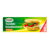 Grosik, torebki śniadaniowe, 17 cm x 24 cm, 100 sztuk - miniaturka zdjęcia produktu