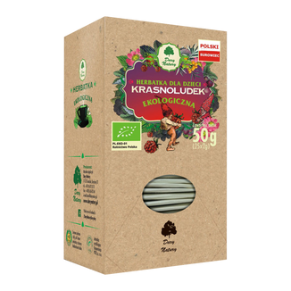 Dary Natury Krasnoludek, herbatka ekologiczna dla dzieci, 2 g x 25 saszetek - zdjęcie produktu