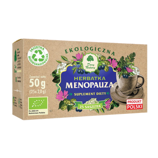 Dary Natury Menopauza, herbatka ekologiczna, 2 g x 25 saszetek KRÓTKA DATA - zdjęcie produktu