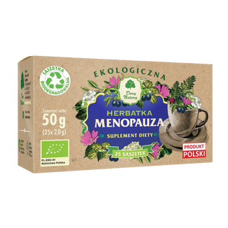 Dary Natury Menopauza, herbatka ekologiczna, 2 g x 25 saszetek - zdjęcie produktu