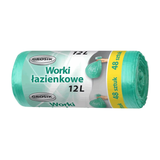 Grosik, worki łazienkowe HD, 12 l, 48 sztuk - miniaturka zdjęcia produktu