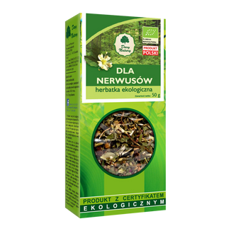 Dary Natury Dla Nerwusów, herbatka ekologiczna, 50 g USZKODZONE OPAKOWANIE - zdjęcie produktu