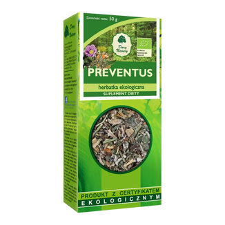 Dary Natury Preventus, herbatka ekologiczna, 50 g - zdjęcie produktu