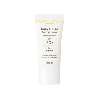 Purito Daily Go-To Sunscreen, codzienny krem przeciwsłoneczny, SPF 50+, 15 ml - zdjęcie produktu