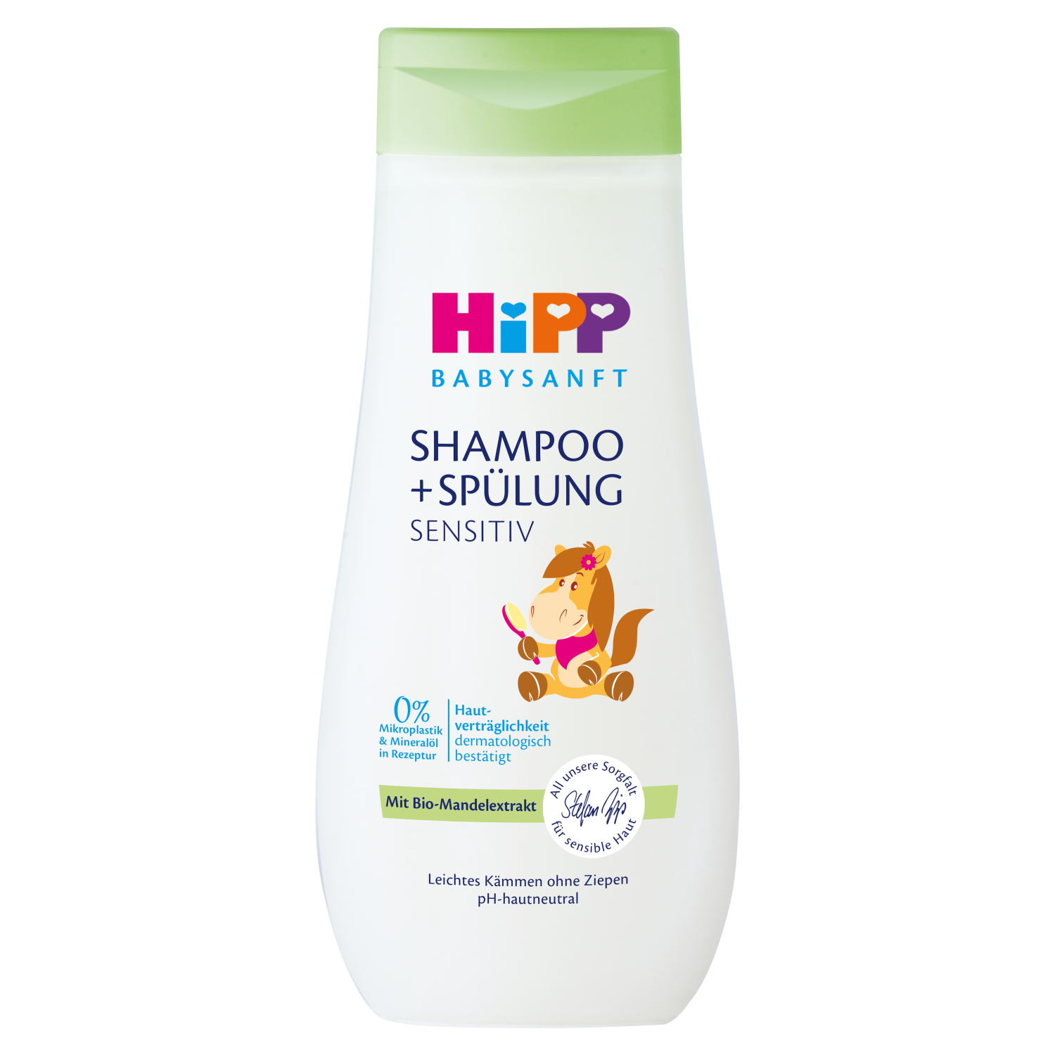 Nieznana HiPP Babysanft, pielęgnacyjny szampon z odżywką, od 1 dnia życia, 200 ml