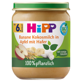 HiPP BIO od pokoleń, jabłka z bananami, kremowym kokosem i owsem BIO, po 5 miesiącu, 160 g KRÓTKA DATA HiPP BIO od pokoleń, jabłka z bananami, kremowym kokosem i owsem BIO, po 5 miesiącu, 160 g KRÓTKA DATA - miniaturka zdjęcia produktu