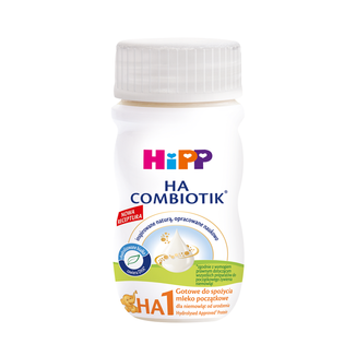 HiPP HA 1 Combiotik, mleko początkowe gotowe do spożycia, od urodzenia, 90 ml - zdjęcie produktu