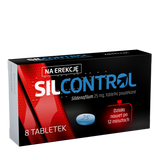 Silcontrol 25 mg, 8 tabletek - miniaturka zdjęcia produktu