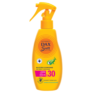 DAX Sun, mleczko ochronne dla dzieci i niemowląt, wodoodporne, SPF 30, 200 ml - zdjęcie produktu