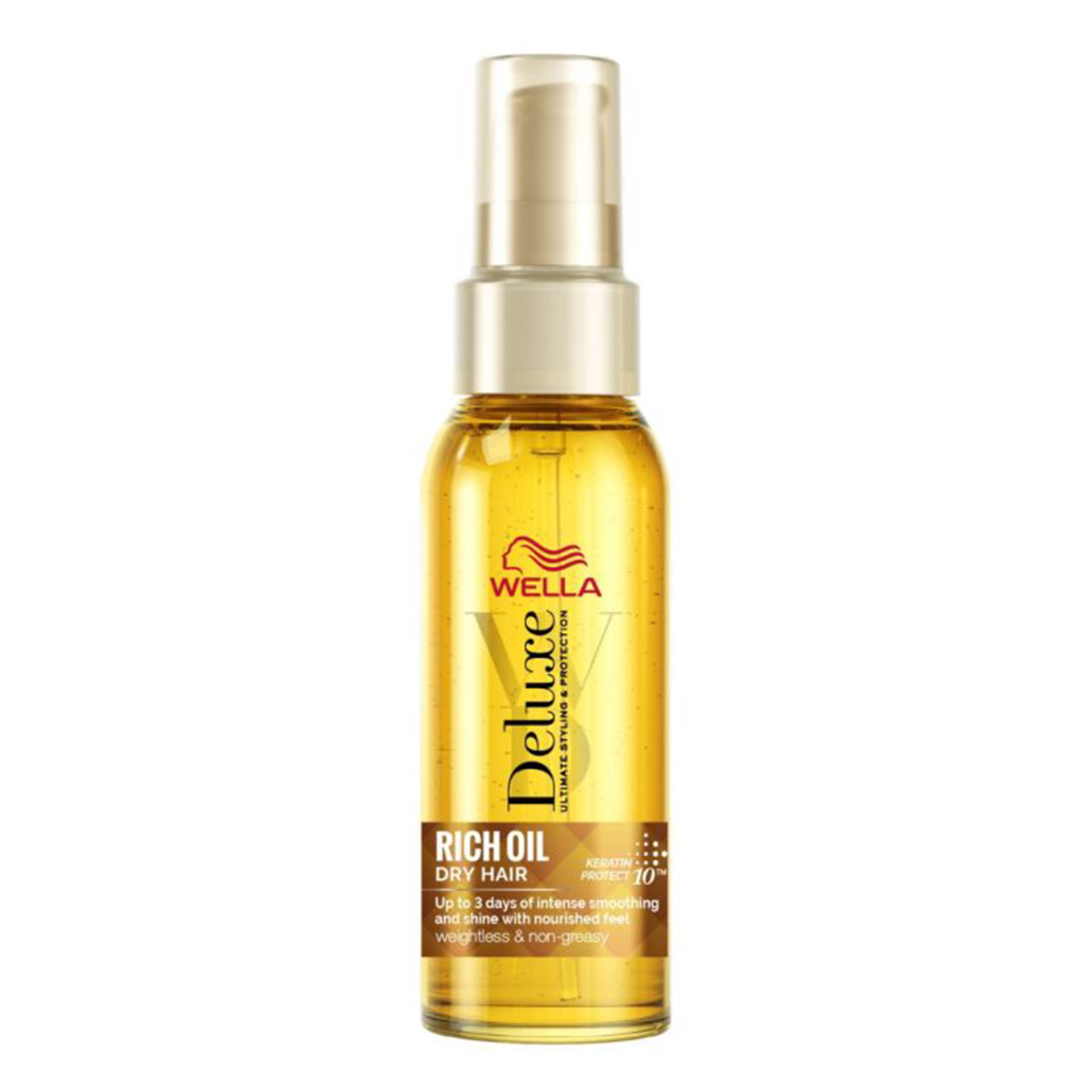 Wella Delux Wella Deluxe Rich Oil, Haaröl trocken und strapaziert, 100 ml — Inhaltsstoffe und Bewertung