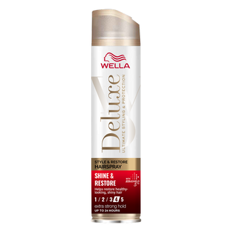 Wella Deluxe Shine & Restore, lakier do włosów, 250 ml - zdjęcie produktu