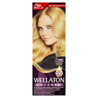 Wellaton, krem intensywnie koloryzujący, 9/0 badzo jasny blond, 110 ml - zdjęcie produktu