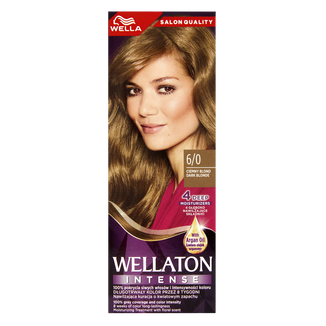 Wellaton Intense, krem intensywnie koloryzujący, 6/0 ciemny blond, 110 ml - zdjęcie produktu