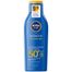 Zestaw Nivea Sun Kids Protect & Care, spray ochronny na słońce dla dzieci, wodoodporny, SPF 50+, 200 + balsam do opalania, SPF 50+, 200 ml + wiaderko z akcesoriami gratis - miniaturka 2 zdjęcia produktu