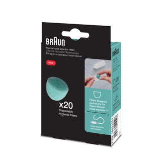 Braun BNF020EU, filtry do ręcznego aspiratora, jednorazowe, 20 sztuk - zdjęcie produktu