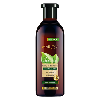 Marion Botanical, regenerujący szampon ziołowy, skrzyp polny, włosy zniszczone, 400 ml - zdjęcie produktu