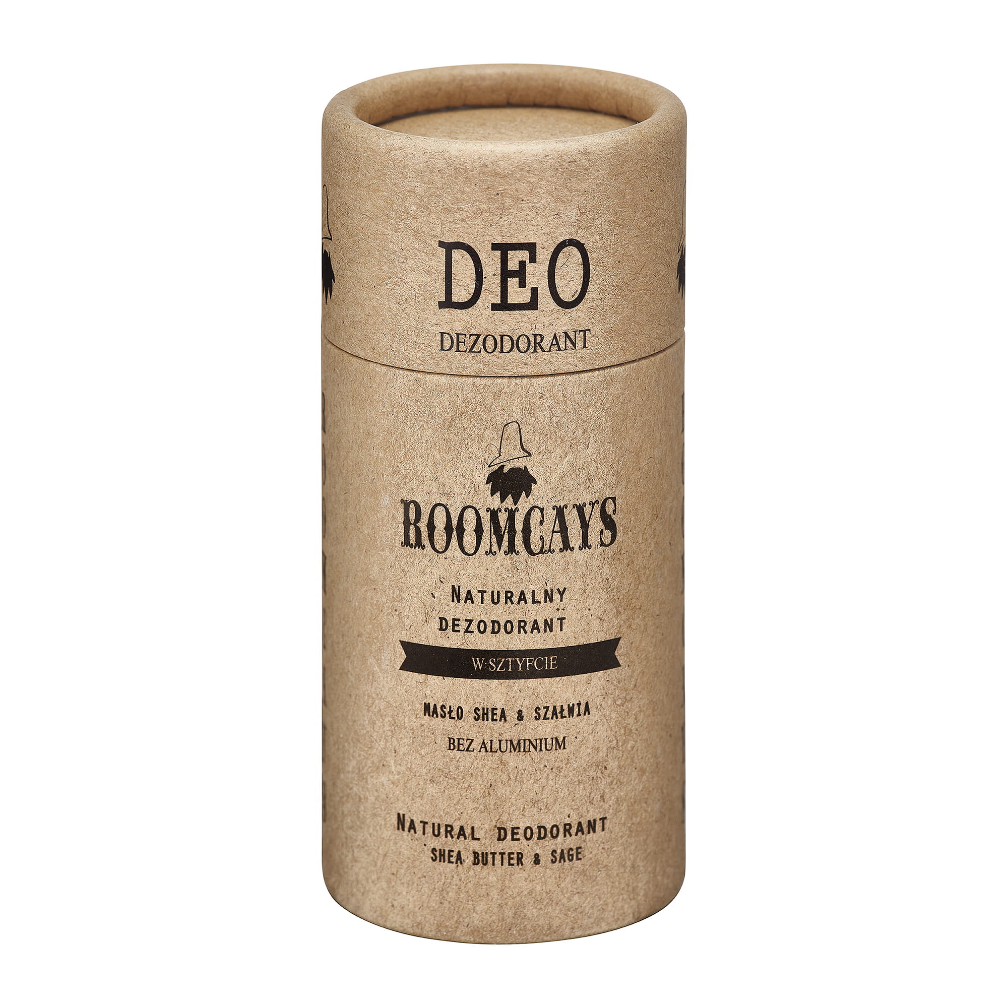 Roomcays Roomcays, naturalny dezodorant w sztyfcie, 65 ml