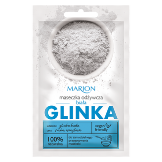 Marion Biała Glinka, maseczka wygładzająca do twarzy, 8 ml KRÓTKA DATA - zdjęcie produktu