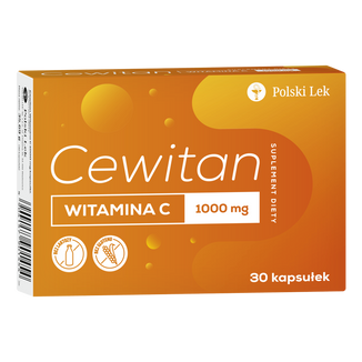 Cewitan Witamina C 1000 mg, 30 kapsułek - zdjęcie produktu