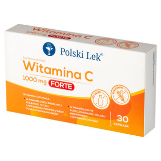 Cewitan Witamina C 1000 mg, 30 kapsułek - zdjęcie produktu