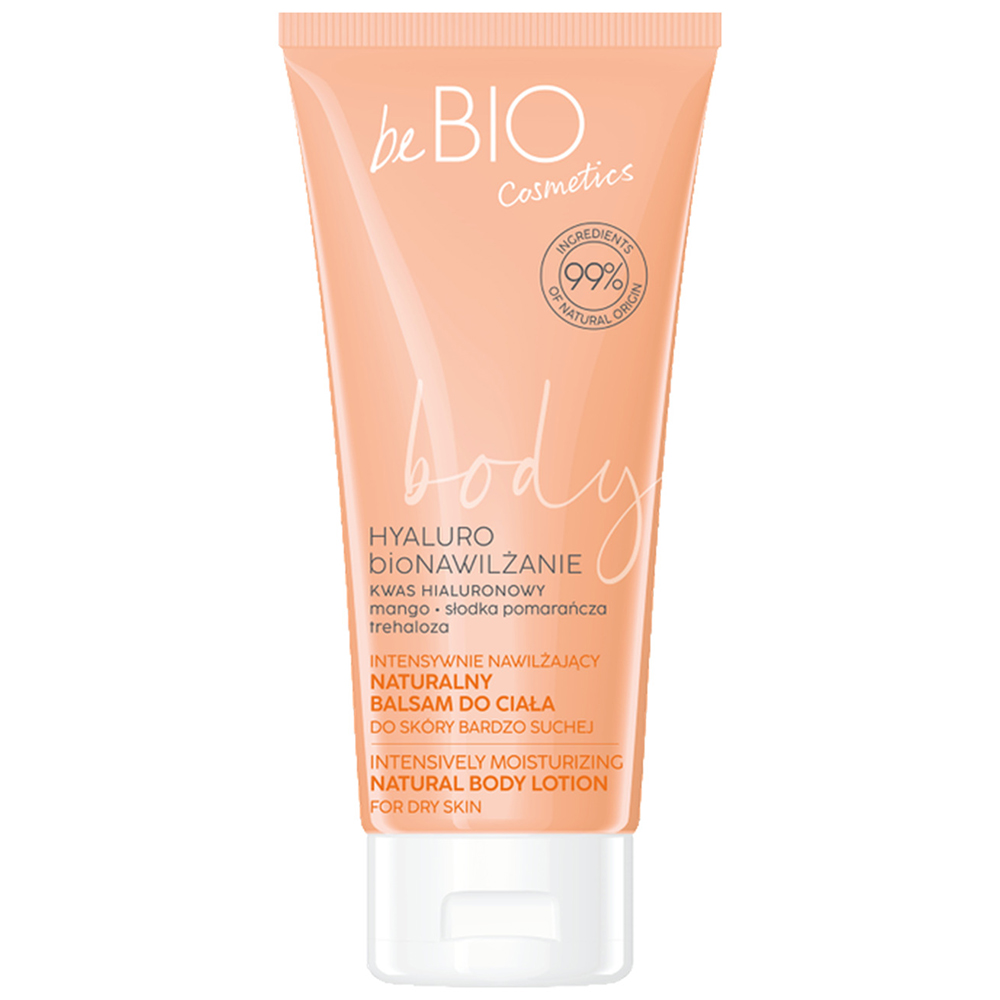 beBIO Ewa Chodakowska beBIO Cosmetics Hyaluro bioNawilżanie, naturalny balsam do ciała, intensywnie nawilżający, 200 ml