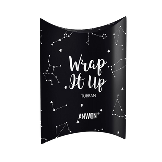 Anwen Wrap It Up, turban do włosów, czarny, 1 sztuka - zdjęcie produktu