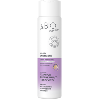 beBIO Ewa Chodakowska, naturalny szampon do włosów zniszczonych, 300 ml - zdjęcie produktu