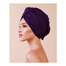 Anwen Dry It Up, turban do włosów, fioletowy, 1 sztuka - miniaturka 2 zdjęcia produktu