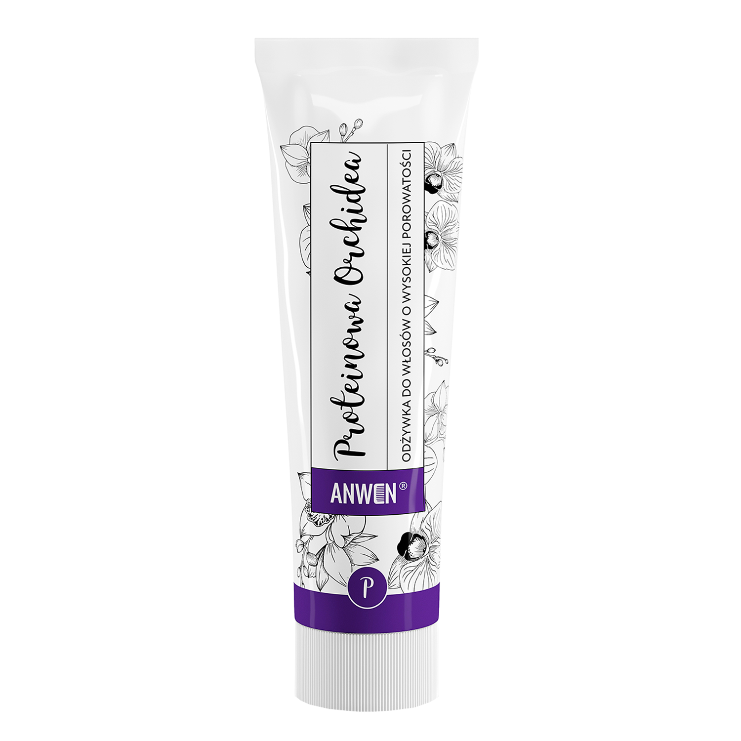 Nieznana Anwen Proteinowa Orchidea, odżywka do włosów o wysokiej porowatości, 100 ml