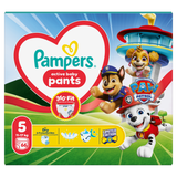 Pampers Active Baby Pants 5 (12-17 kg), pieluchomajtki, Psi Patrol, 66 sztuk - miniaturka zdjęcia produktu
