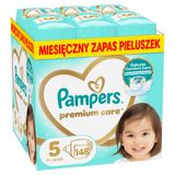 Pampers Premium Care 5 (11-16 kg), pieluchy, 148 sztuk - miniaturka zdjęcia produktu