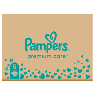 Pampers Premium Care, pieluchy, rozmiar 5, 11-16 kg, 148 sztuk - zdjęcie produktu