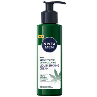 Nivea Men Sensitive Pro, płynny krem do golenia, 200 ml USZKODZONE OPAKOWANIE - zdjęcie produktu