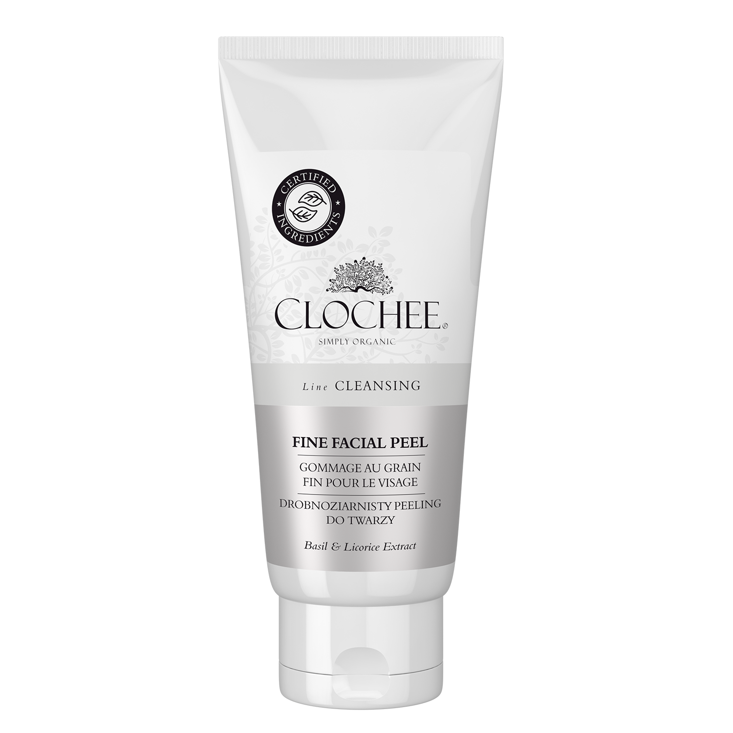 Nieznana Clochee Cleansing, drobnoziarnisty peeling do twarzy, 100 ml