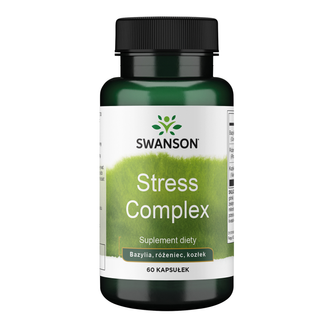 Swanson Stress Complex, 60 kapsułek KRÓTKA DATA - zdjęcie produktu