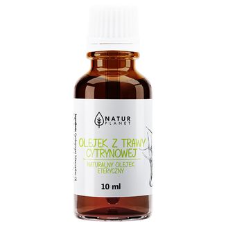 Natur Planet, olejek z trawy cytrynowej, 10 ml - zdjęcie produktu