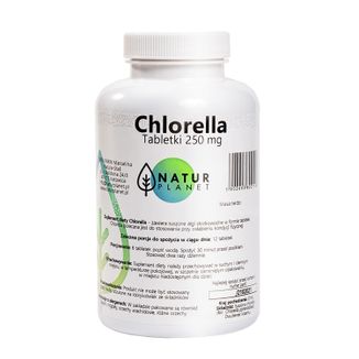 Natur Planet Chlorella, 500 tabletek - zdjęcie produktu