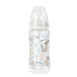 NUK First Choice+, butelka antykolkowa ze wskaźnikiem temperatury i smoczkiem silikonowym, Disney Król Lew, rozmiar M, 6-18 miesięcy, 300 ml - miniaturka zdjęcia produktu