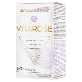 Allnutrition Alldeynn VitaRose, 120 tabletek - zdjęcie produktu