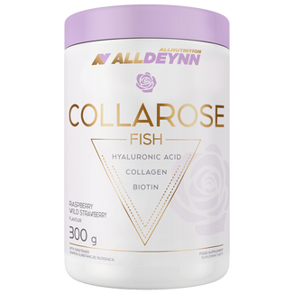 Allnutrition Alldeynn CollaRose Fish, smak malinowo-poziomkowy, 300 g - zdjęcie produktu